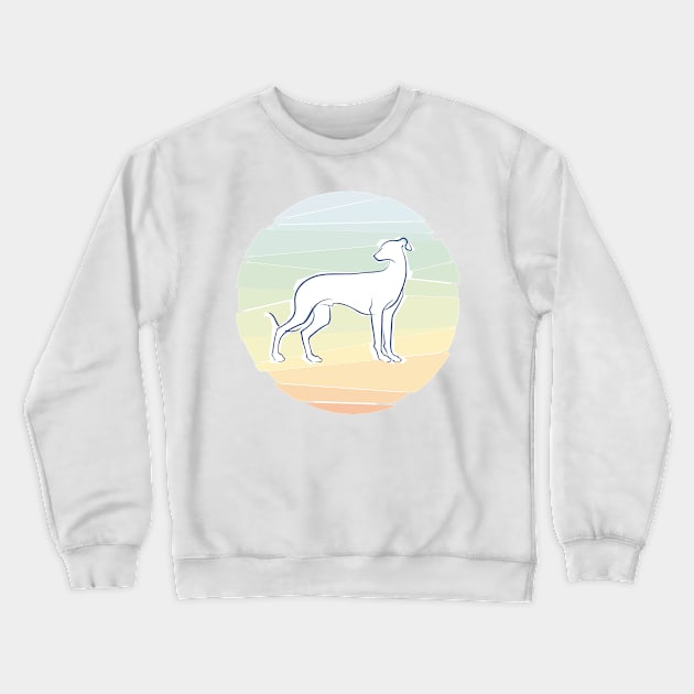 Greyhound Crewneck Sweatshirt by tuditees